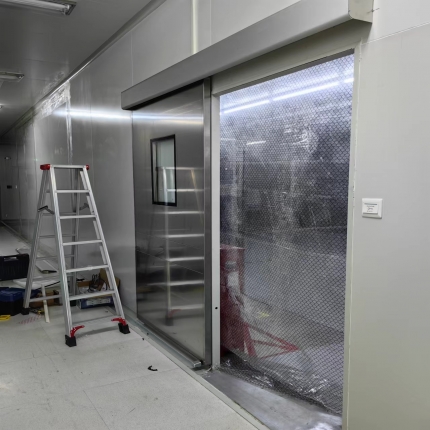 不锈钢净化感应门